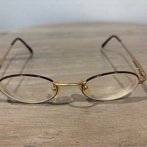 Polo by Ralph Lauren Gold and Brown Glasses